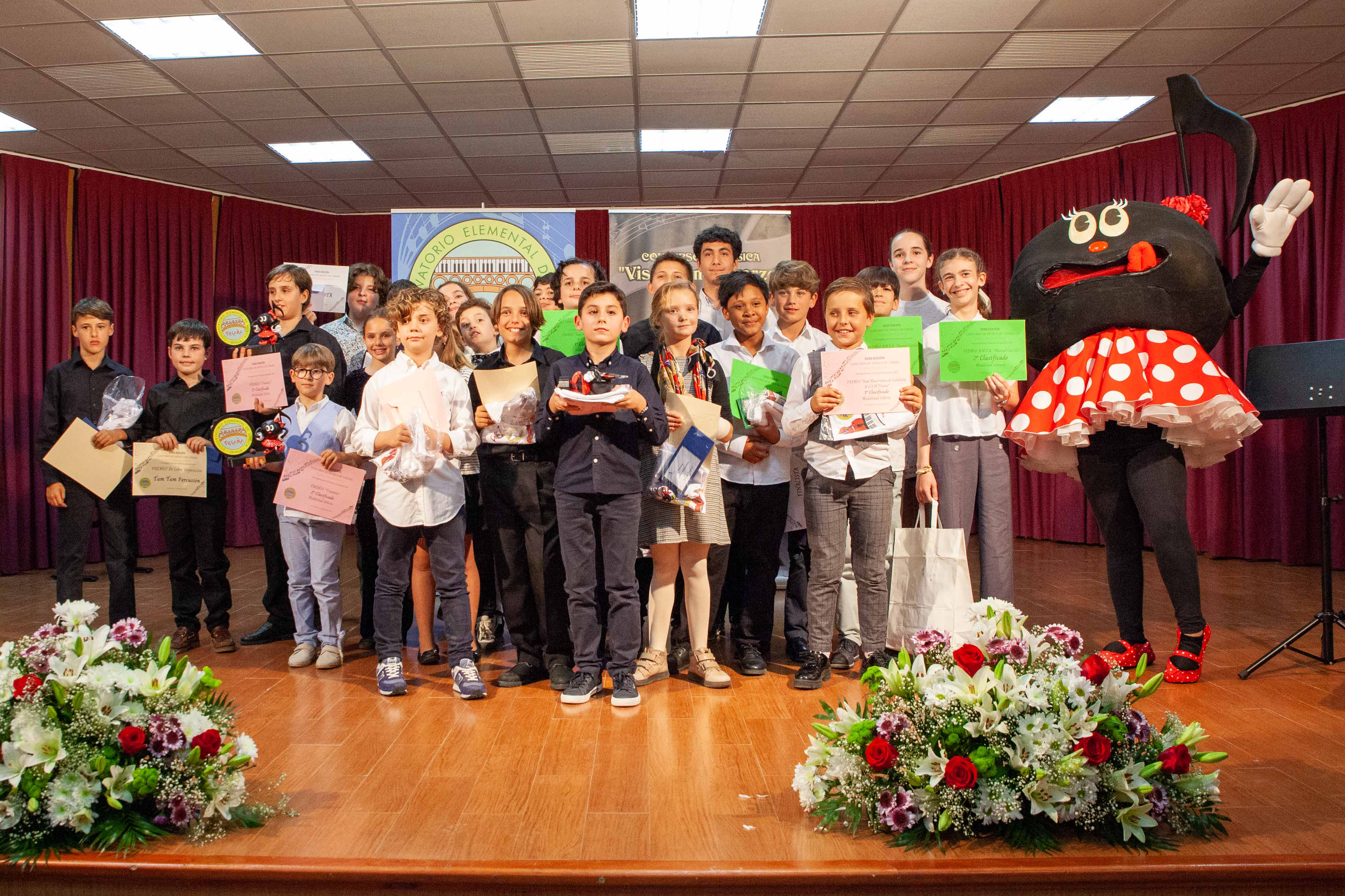 Premiados y Finalistas con Trianita